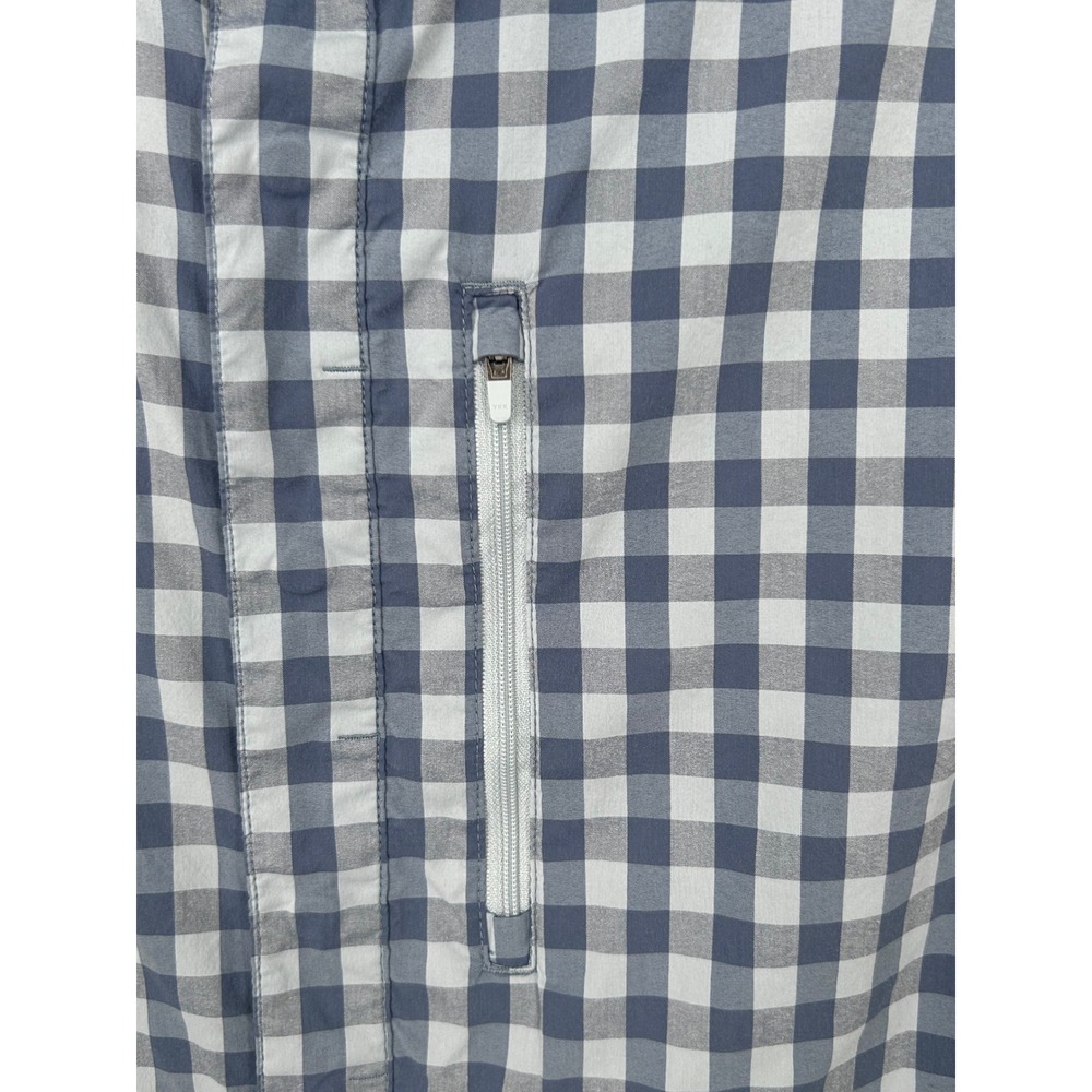 Alaskan‎ Hardgear Duluth Men's XL Slim Fit Blue Gingham Plaid Long Sleeve Shirt - Picture 7 of 11